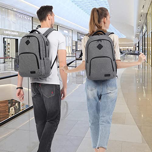 LOVEVOOK Laptop Backpack for Women Men, Classical Laptop Bag with Laptop Compartment for Work Travel, Fashion Daypack, Fit 15.6" Laptop