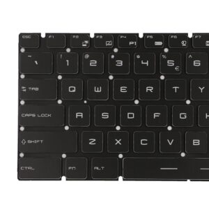 Replacement Keyboard for MSI GS75 GE75 GF75 GE72 GP75 GT72 GE72VR GL75 GL72 GP62 GL72 GL65 GL62 GL62M GL63 GS63 GS63VR GE63 GE62 Series Laptop with Backlit US Layout