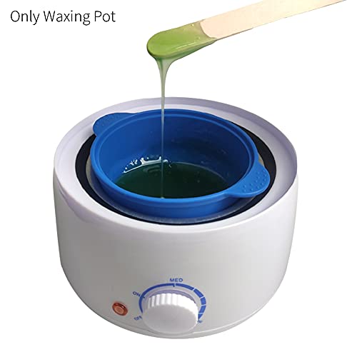 Replacement Waxing Pot,Non-stick Heat Resistant Bowl With Handle Silicone Liner Home