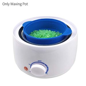 Replacement Waxing Pot,Non-stick Heat Resistant Bowl With Handle Silicone Liner Home