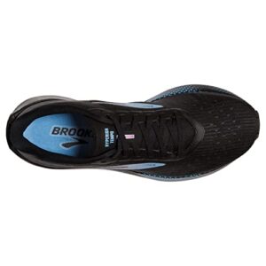 Brooks Women's Hyperion Tempo Road Running Shoe - Black/Blissful Blue/Fuchsia - 8.5 Medium