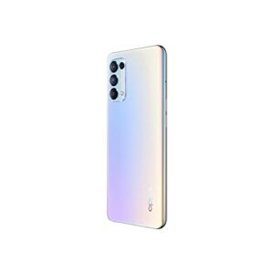 OPPO Reno5 Dual-Sim 128GB ROM + 8GB RAM (GSM Only | No CDMA) Factory Unlocked 5G Smartphone (Silver) - International Version