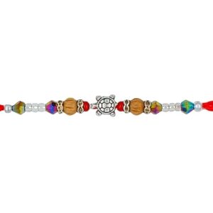 ARTISENIA Silver Turtle Rakhi for Brother Raksha Bandhan Rakhi Thread Wrist bands for Loving Brother Sister | Rakshabandhan Rakhi for Brother bhabhi