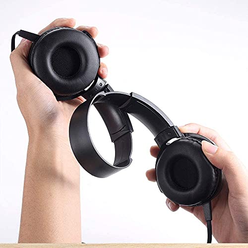 Classroom Headphones Bulk 24 Pack Wholesale Student headsets, Durable Earphones Comfy Swivel Class Set School, Library, Children, Kids for Online Learning and Travel (24 Black)