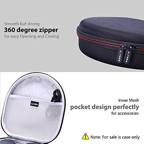 LTGEM Hard Case for Anker Soundcore Life Q20 / Q30 / Q35 Hybrid Active Noise Cancelling Headphones-Protective Carrying Storage Bag