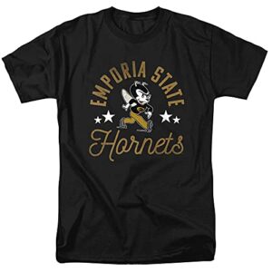emporia state university official hornets unisex adult t-shirt, hornets, x-large