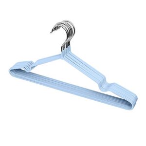 clothes hangers color stainless steel rubber hangers for clothes poles non-slip drying racks drying racks outdoor drying racks 10pcs hanger space saver (color : b)