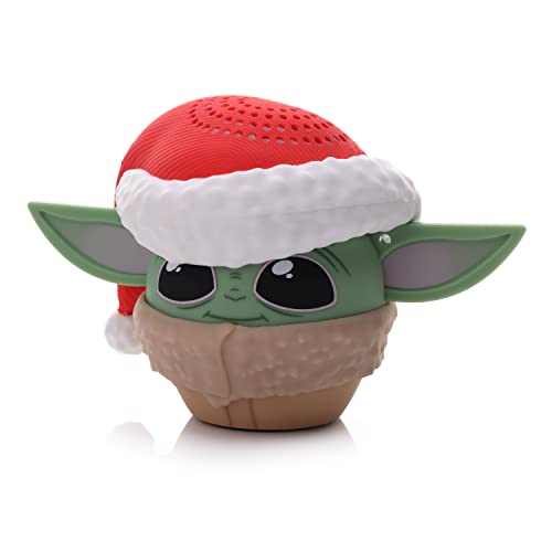 Bitty Boomers Star Wars The Mandalorian: Grogu with Santa Hat - Mini Bluetooth Speaker