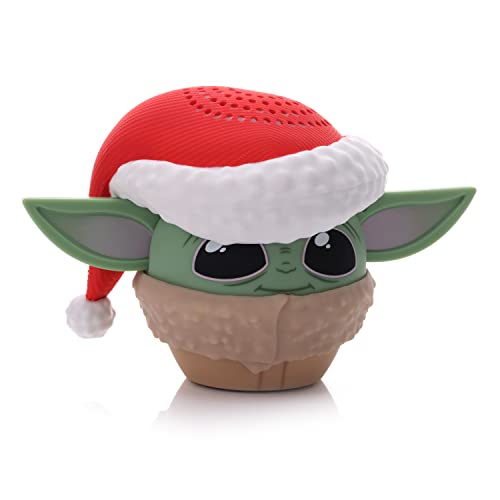 Bitty Boomers Star Wars The Mandalorian: Grogu with Santa Hat - Mini Bluetooth Speaker