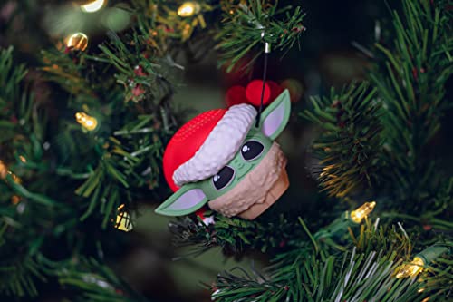 Bitty Boomers Star Wars The Mandalorian: Grogu with Santa Hat - Mini Bluetooth Speaker