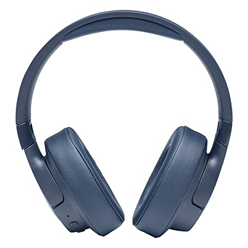 JBL Tune 760NC - Lightweight, Foldable Over-Ear Wireless Headphones with Active Noise Cancellation - Blue, Medium