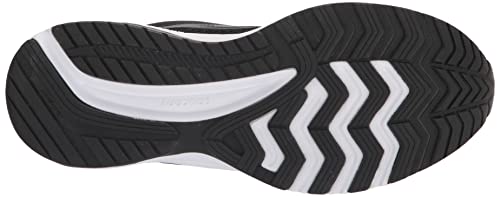 Saucony Men's Cohesion 15 Running Shoe, Black/White, 11