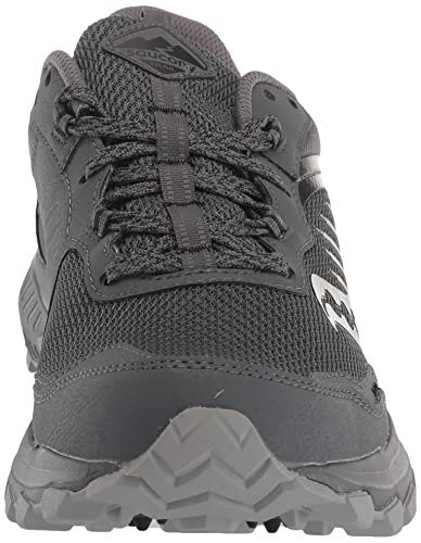 Saucony mens Excursion Tr15 Trail Running Shoe, Shadow/Black, 10 US