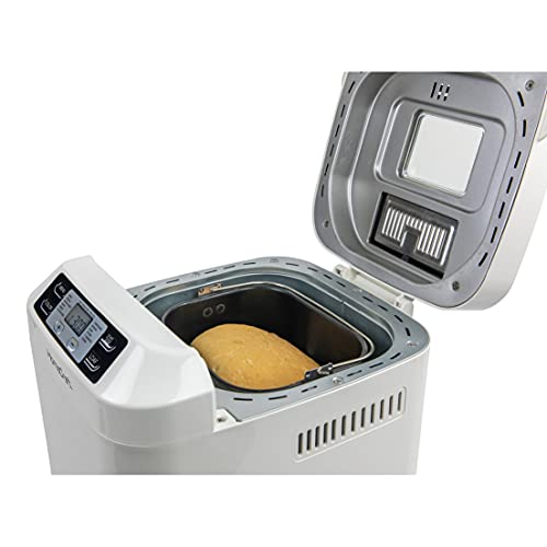 Programmable 2 Lb. Breadmaker With Auto Fruit Nut Dispenser White