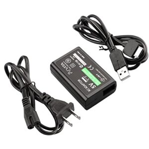 ps vita charger, ac adapter wall charger compatible with sony playstation vita 1000 (only compatible with psv 1000)