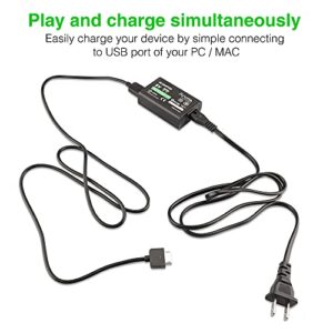 PS Vita Charger, AC Adapter Wall Charger Compatible with Sony Playstation Vita 1000 (Only Compatible with PSV 1000)