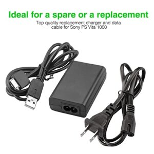 PS Vita Charger, AC Adapter Wall Charger Compatible with Sony Playstation Vita 1000 (Only Compatible with PSV 1000)