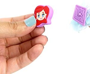 Tara Toys Disney Princess Snap N' Wear Activity Rings Set, DIY Jewellery Kit for Kids, 3+ Years