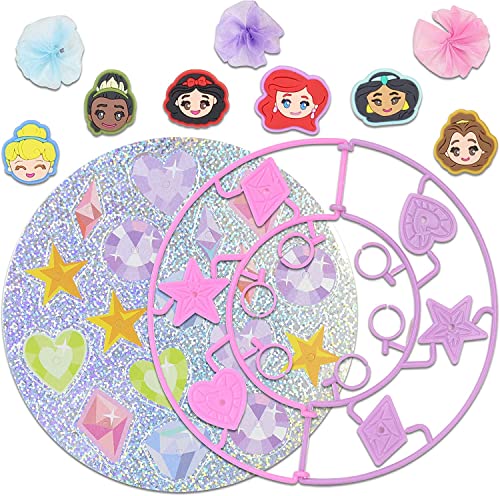 Tara Toys Disney Princess Snap N' Wear Activity Rings Set, DIY Jewellery Kit for Kids, 3+ Years