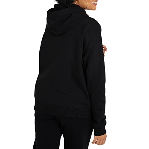 Champion Women's Hoodie, Powerblend, Fleece Hoodie, Sweatshirt for Women, Script (Reg. or Plus)