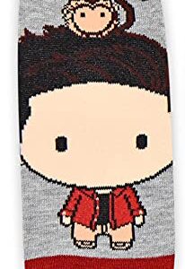 Hyp Friends TV Show Chibi Characters Juniors/Womens 6 Pack Ankle Socks