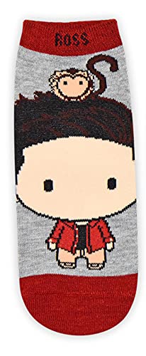 Hyp Friends TV Show Chibi Characters Juniors/Womens 6 Pack Ankle Socks