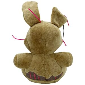 Ycixri Five Nights at Freddy's Plush Toy Suitable for Collection, FNAF Plushies Stuffed Doll for Boy Girl Christmas Halloween Birthday Gift, 8“ (Springtrap)
