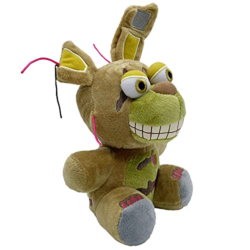 Ycixri Five Nights at Freddy's Plush Toy Suitable for Collection, FNAF Plushies Stuffed Doll for Boy Girl Christmas Halloween Birthday Gift, 8“ (Springtrap)