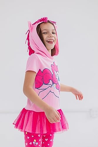 My Little Pony Pinkie Pie Little Girls Cosplay T-Shirt and Leggings 7-8