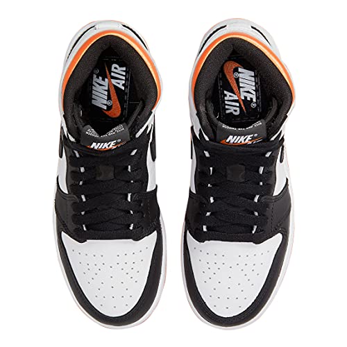 Jordan Youth Air 1 Retro High OG GS 575441 180 Electro Orange - Size 4.5Y