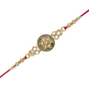 Kamla Sellers Raksha Bhandan Handmade Rakhi Thread Bracelet Rakhi for Brother Bhaiya Celebration