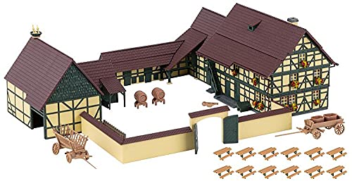 232188 Faller N Scale 1:160 Kit of a Vine-Growing Estate w Vinegrower's taverne