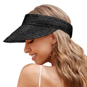 sun hat womens, straw hats for women, visors for women beach hats for women straw visors for women made of natural raffia