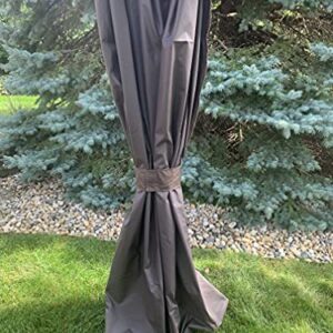 Universal Privacy Curtains for 10'x12' Gazebo by Outdoor Casual - Fits Sambra, Concord, Edison and More