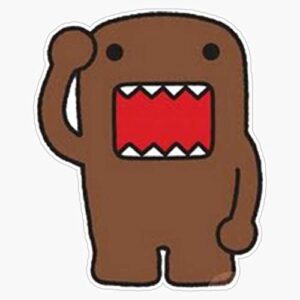 domo vinyl waterproof sticker decal car laptop wall window bumper sticker 5"