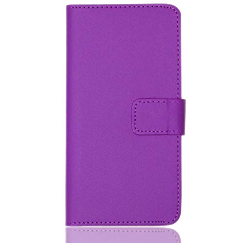 WenTian Realme 7 Pro Case, CaseExpert® Premium Leather Kickstand Flip Wallet Bag Case Cover for Realme 7 Pro Purple