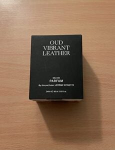 zara vibrant leather oud edp 60 ml (2.03 fl. oz) men's woody eau de parfum/a warm, elegant and long-lasting fragrance