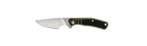 gerber gear downwind caper - fixed blade knife with sheath for hunting gear - olive
