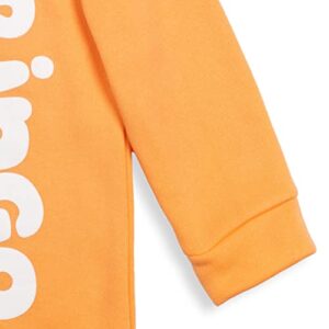 Bluey Bingo Toddler Boys Fleece Half Zip Hoodie Orange 4T