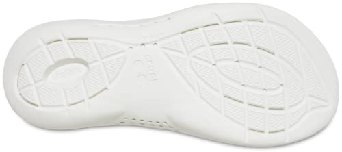 Crocs LiteRide 360 Sandals for Women, Almost White, 6