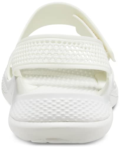 Crocs LiteRide 360 Sandals for Women, Almost White, 6