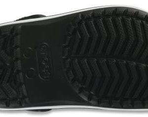 Crocs Unisex-Child Crocband Clogs (Todder Shoes), Black, 9 Toddler