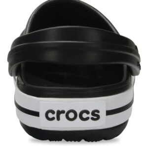 Crocs Unisex-Child Crocband Clogs (Todder Shoes), Black, 9 Toddler