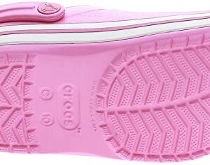 Crocs Unisex-Child Crocband Clogs (Todder Shoes), Ballerina Pink, 10 Toddler