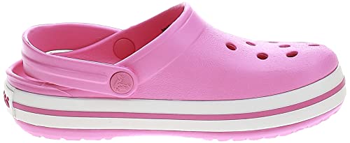 Crocs Unisex-Child Crocband Clogs (Todder Shoes), Ballerina Pink, 10 Toddler