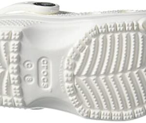 Crocs Kids' Classic Clog , White/White, 12 Little Kid