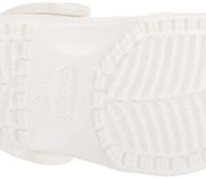 Crocs Kids' Classic Clog , White/White, 12 Little Kid