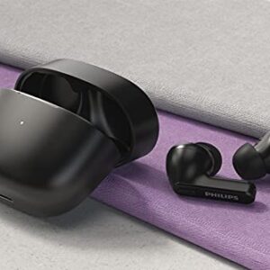 PHILIPS T2206 True Wireless Headphones with IPX4 Water Resistance and Super-Small Charging case