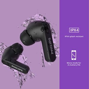 PHILIPS T2206 True Wireless Headphones with IPX4 Water Resistance and Super-Small Charging case