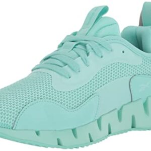 Reebok Women's Zig Dynamica Sneaker, Pixel Mint, 8.5